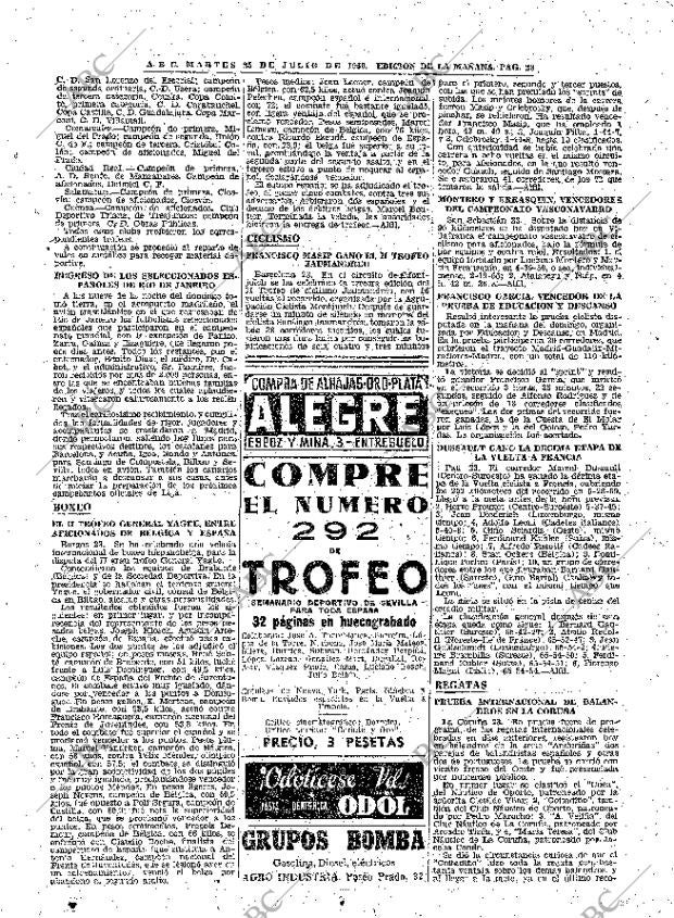 ABC MADRID 25-07-1950 página 28