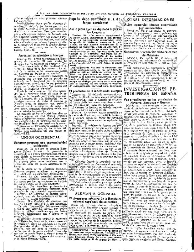 ABC SEVILLA 26-07-1950 página 8