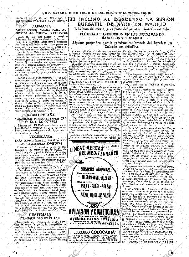 ABC MADRID 29-07-1950 página 15