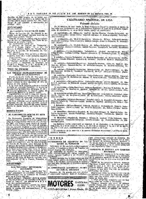 ABC MADRID 29-07-1950 página 19