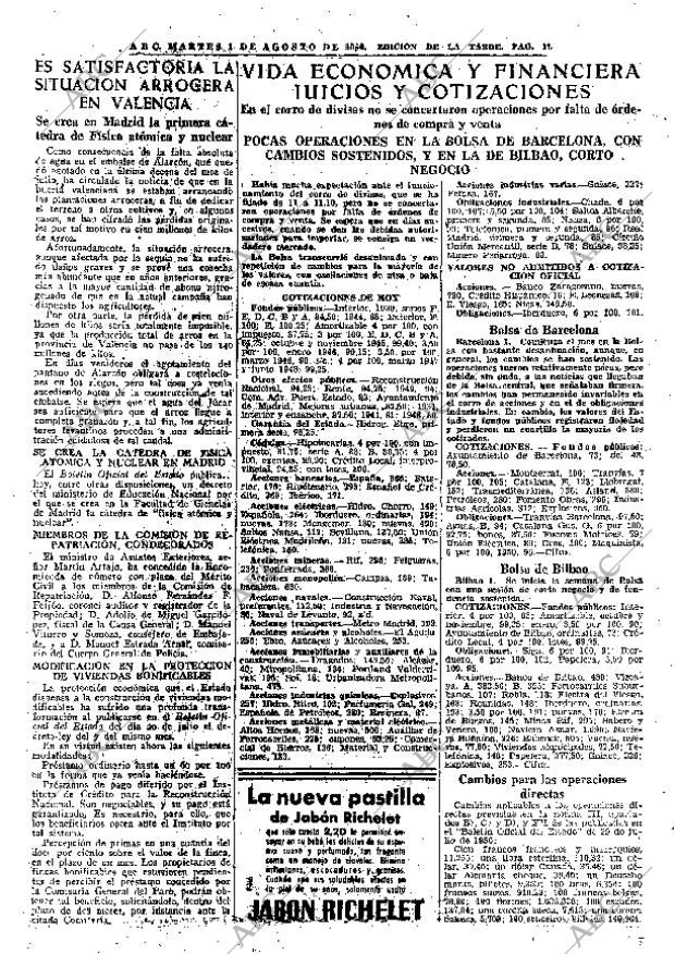 ABC MADRID 01-08-1950 página 15
