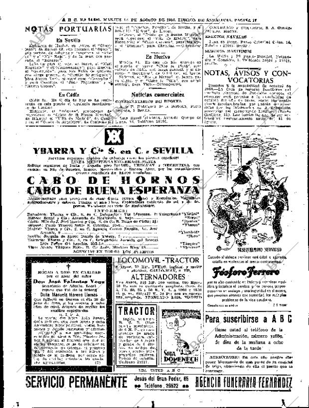 ABC SEVILLA 01-08-1950 página 17