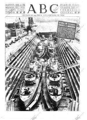 ABC MADRID 02-08-1950 página 1
