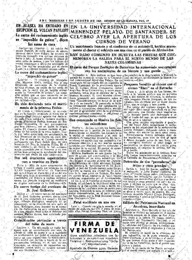 ABC MADRID 02-08-1950 página 17