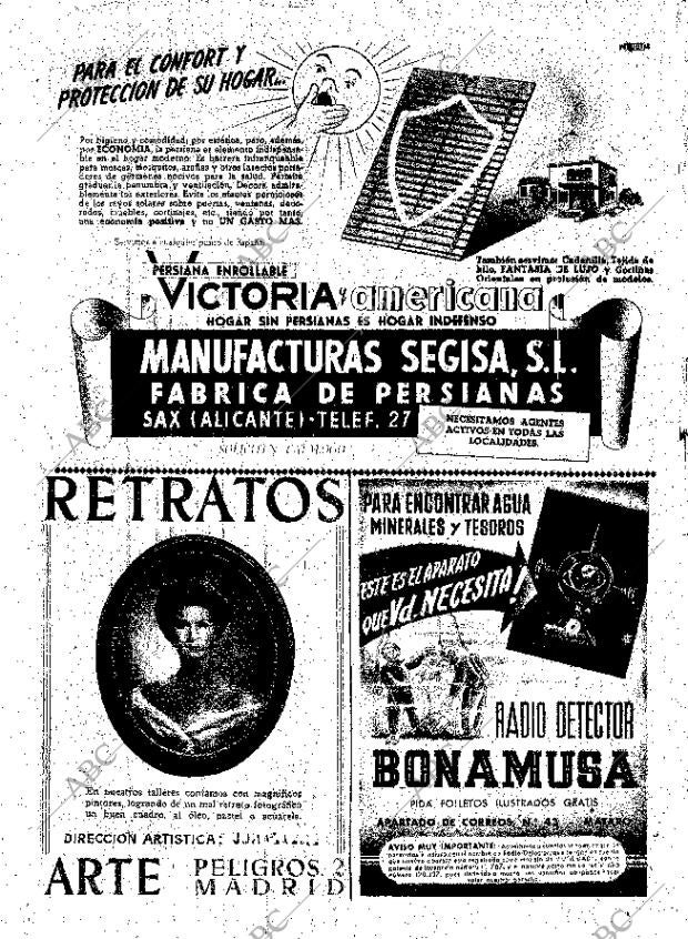 ABC MADRID 02-08-1950 página 2