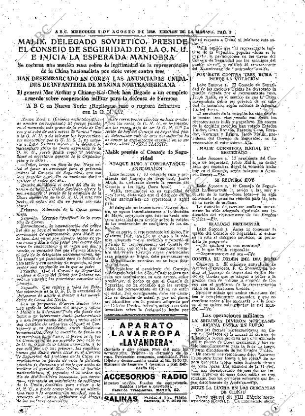 ABC MADRID 02-08-1950 página 9