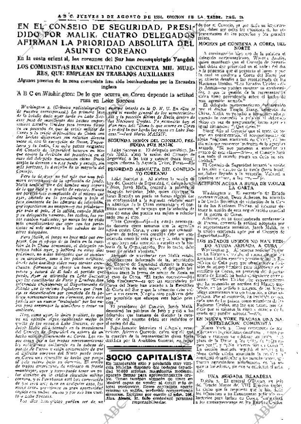 ABC MADRID 03-08-1950 página 13