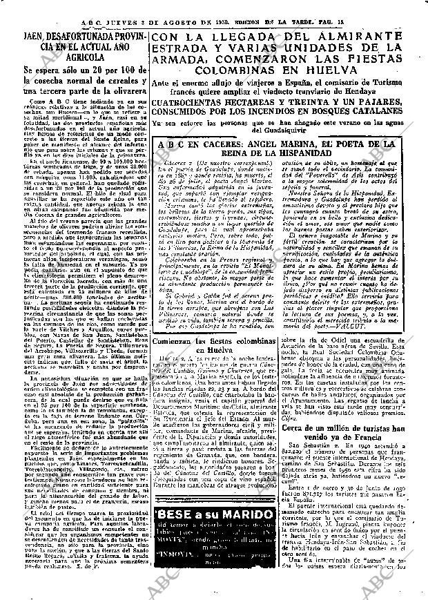 ABC MADRID 03-08-1950 página 15