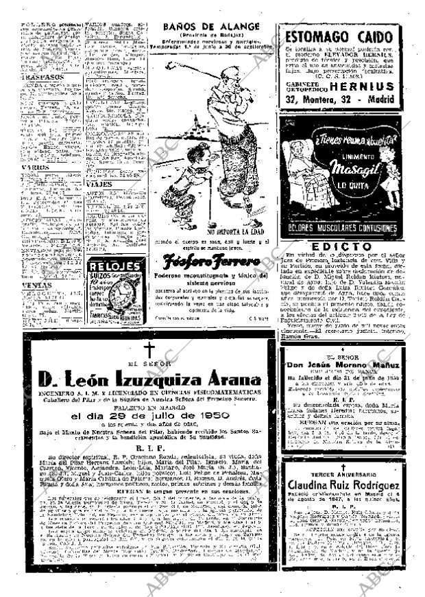 ABC MADRID 03-08-1950 página 23