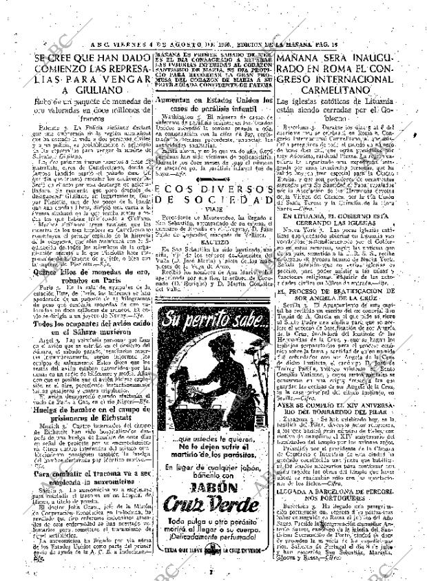 ABC MADRID 04-08-1950 página 16