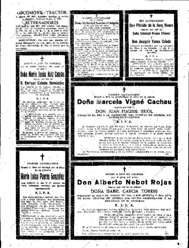 ABC SEVILLA 06-08-1950 página 20