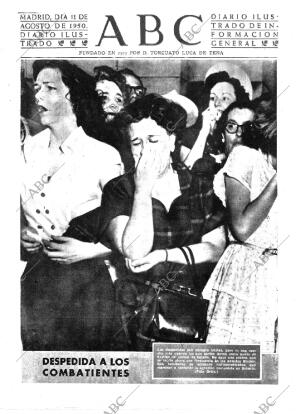 ABC MADRID 11-08-1950 página 1