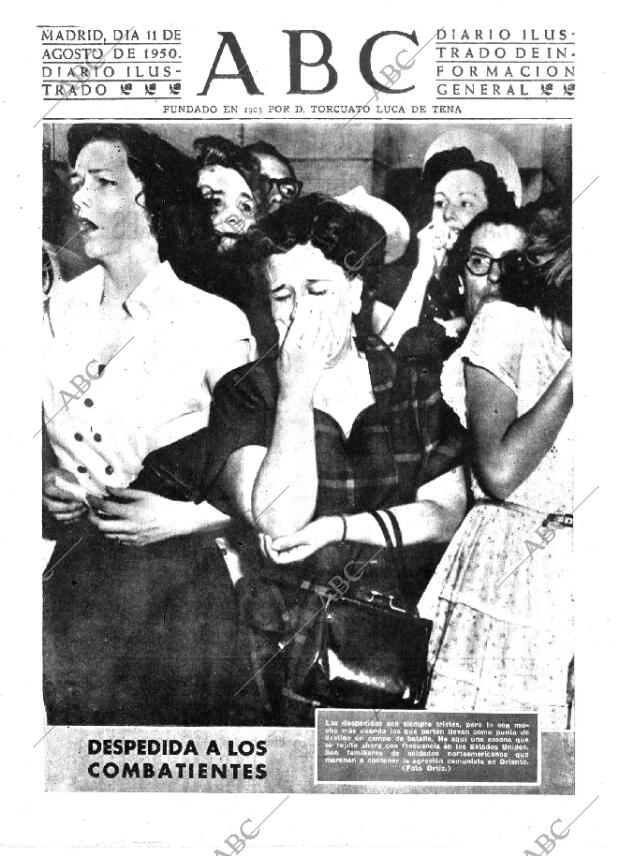 ABC MADRID 11-08-1950 página 1