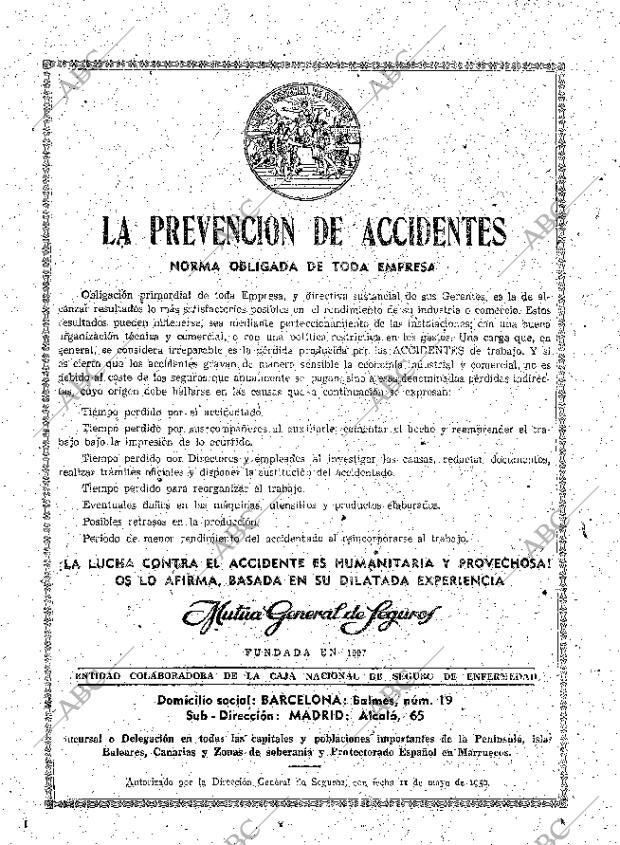 ABC MADRID 11-08-1950 página 2