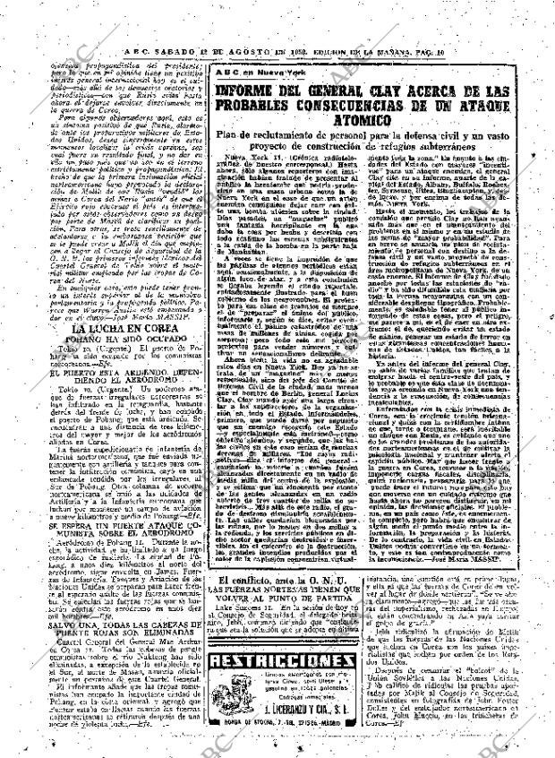 ABC MADRID 12-08-1950 página 10
