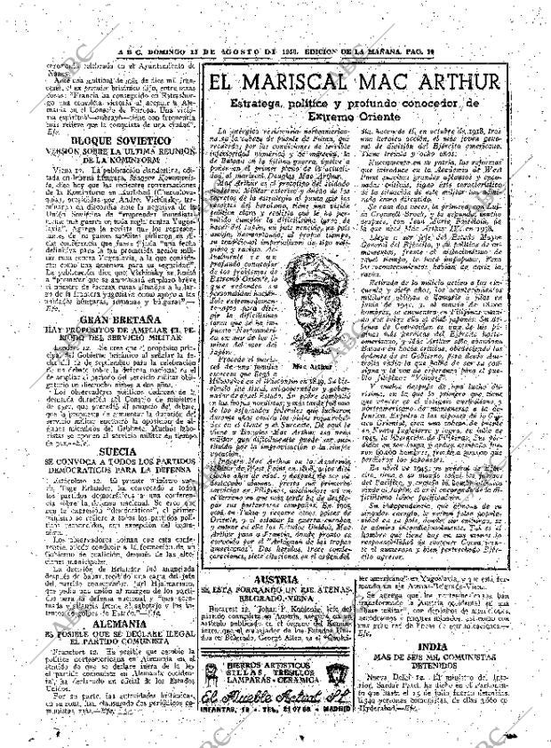 ABC MADRID 13-08-1950 página 10
