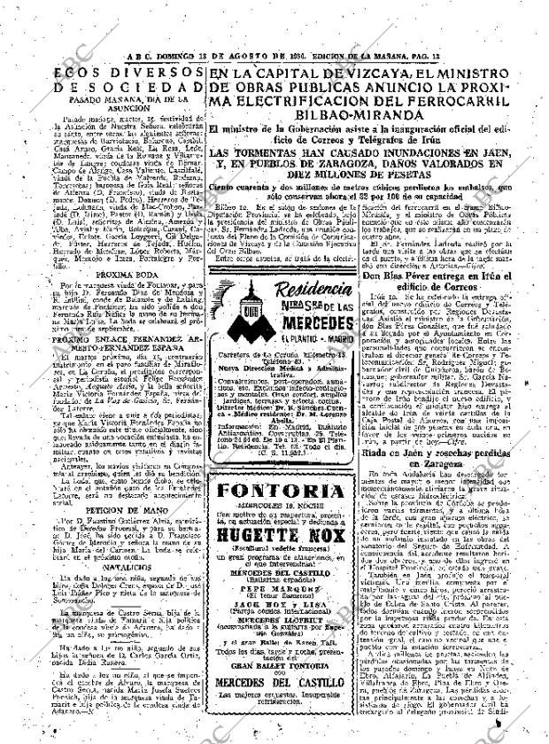 ABC MADRID 13-08-1950 página 13