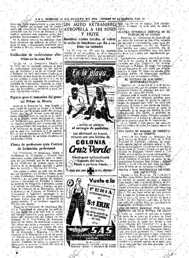 ABC MADRID 13-08-1950 página 14