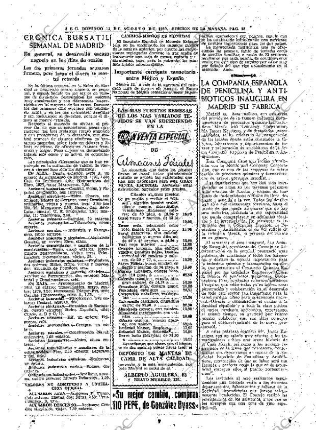 ABC MADRID 13-08-1950 página 18