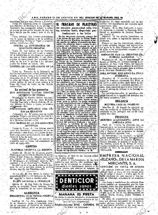 ABC MADRID 19-08-1950 página 10