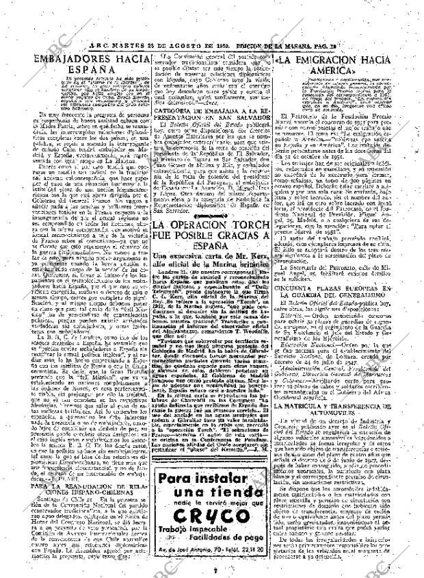 ABC MADRID 22-08-1950 página 10