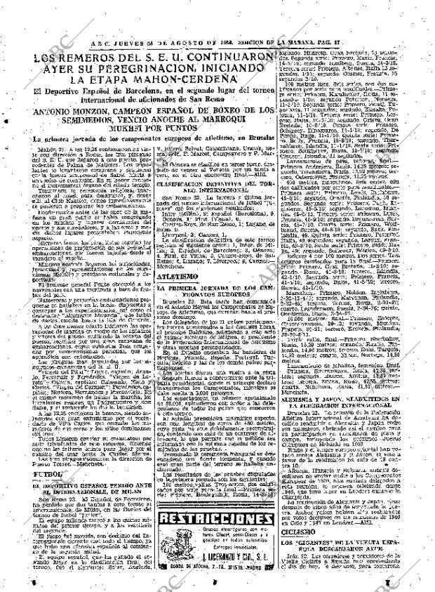 ABC MADRID 24-08-1950 página 17