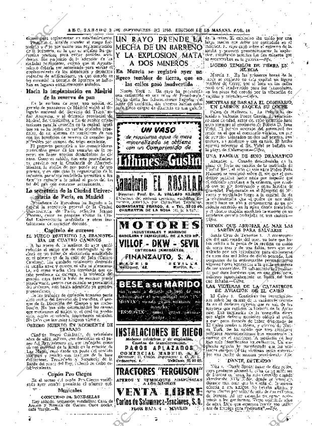 ABC MADRID 02-09-1950 página 16