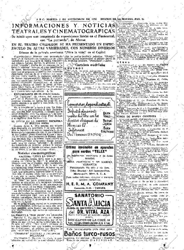 ABC MADRID 05-09-1950 página 23