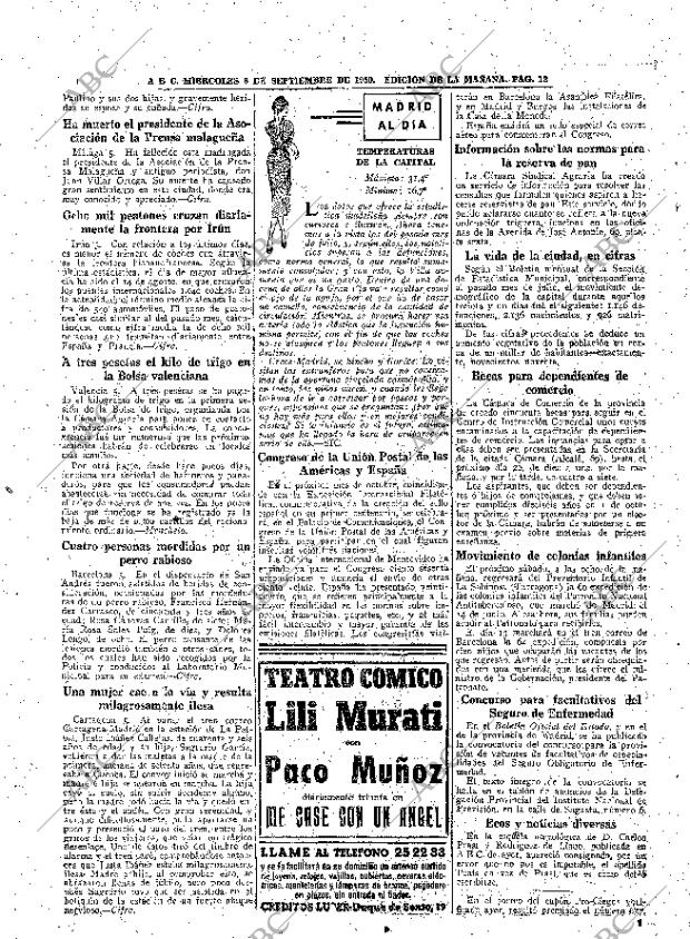 ABC MADRID 06-09-1950 página 12