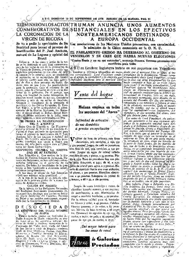 ABC MADRID 10-09-1950 página 23