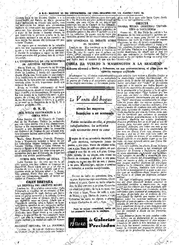 ABC MADRID 12-09-1950 página 23