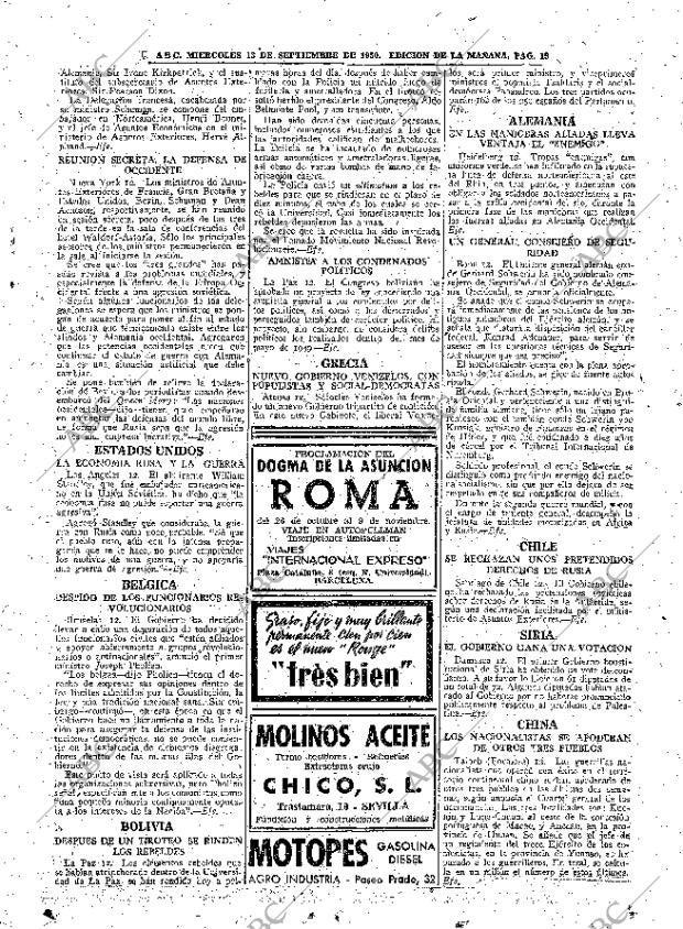 ABC MADRID 13-09-1950 página 19