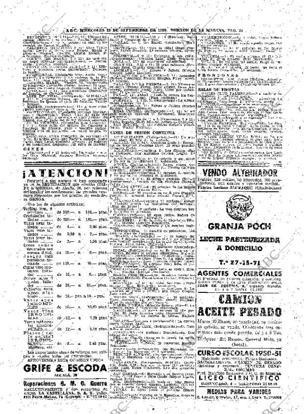 ABC MADRID 13-09-1950 página 30