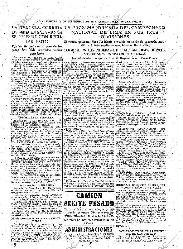 ABC MADRID 15-09-1950 página 21