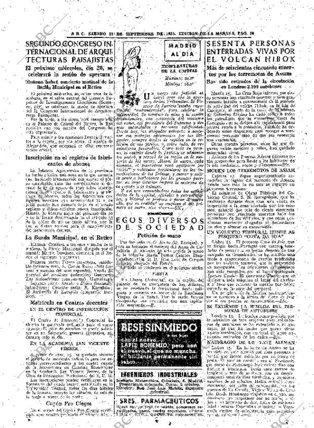 ABC MADRID 16-09-1950 página 20