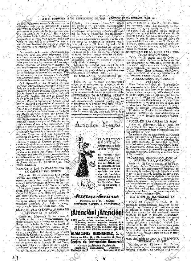 ABC MADRID 17-09-1950 página 16