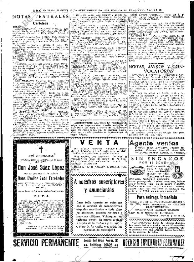 ABC SEVILLA 19-09-1950 página 19