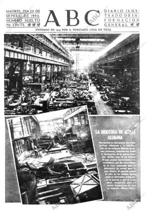 ABC MADRID 20-09-1950 página 1