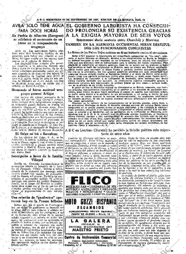ABC MADRID 20-09-1950 página 11