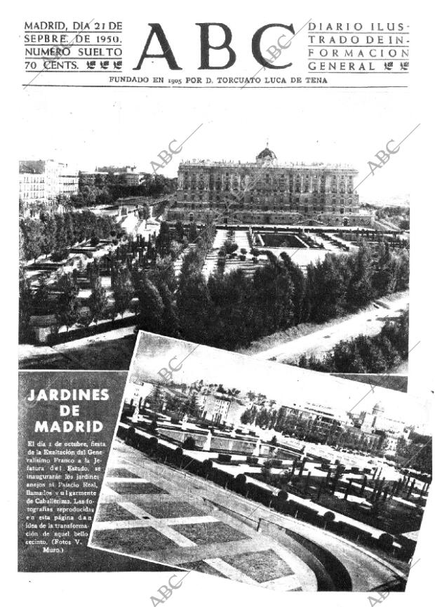 ABC MADRID 21-09-1950 página 1