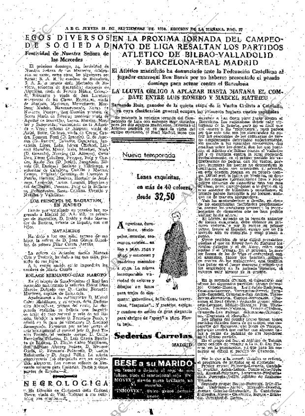 ABC MADRID 21-09-1950 página 27