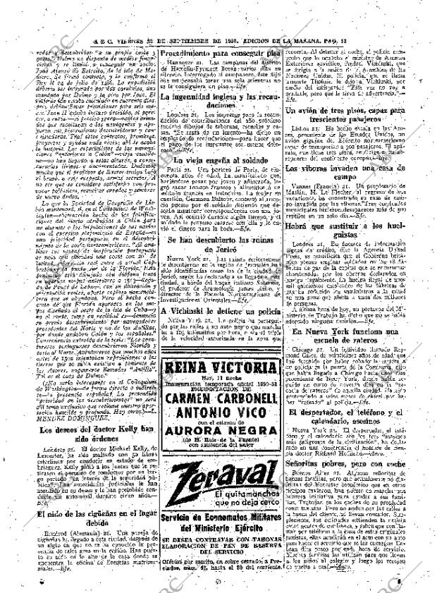 ABC MADRID 22-09-1950 página 18