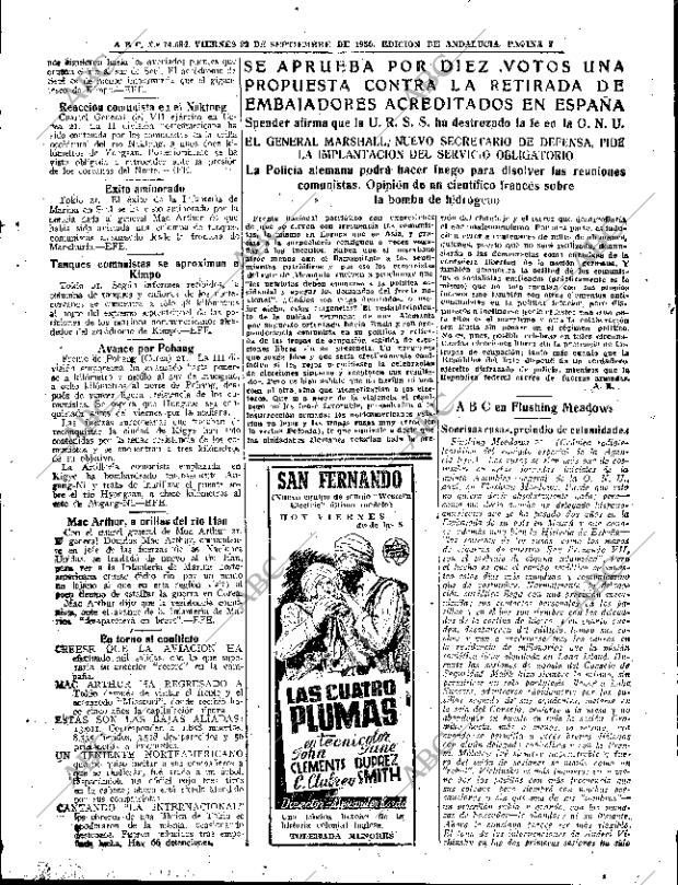 ABC SEVILLA 22-09-1950 página 7