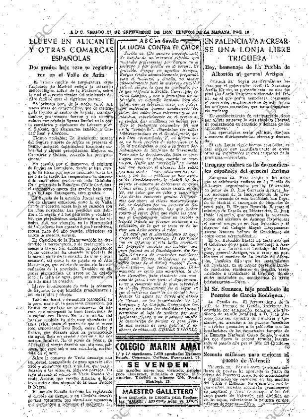 ABC MADRID 23-09-1950 página 18