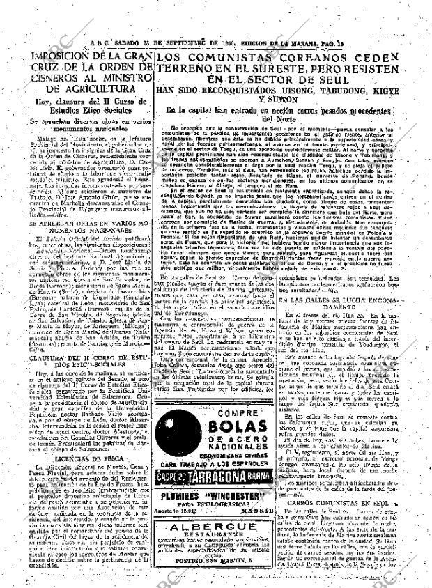 ABC MADRID 23-09-1950 página 19