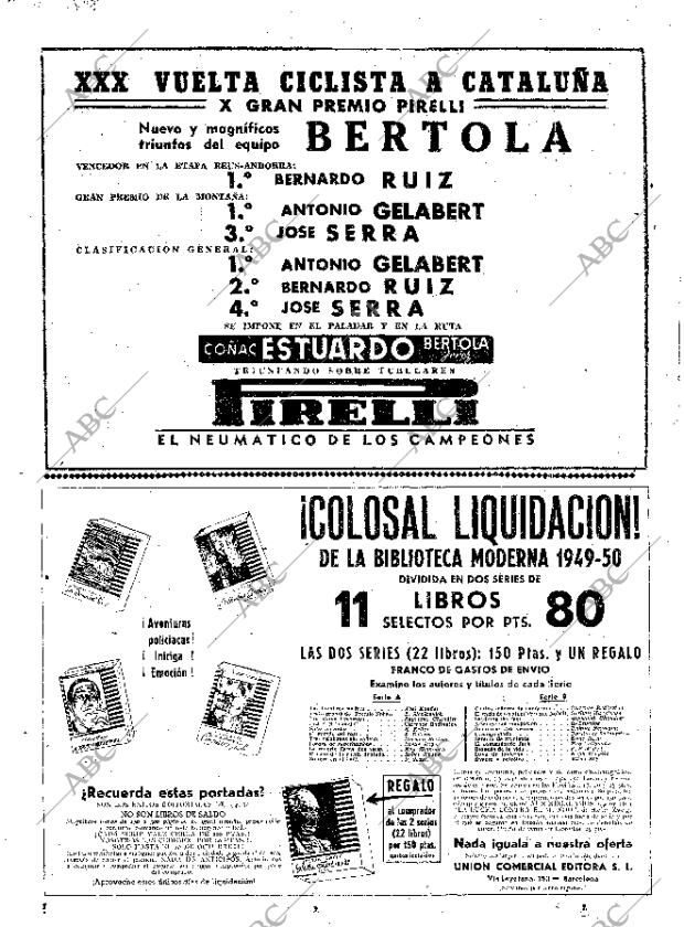 ABC MADRID 23-09-1950 página 6