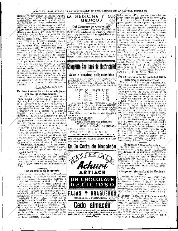 ABC SEVILLA 23-09-1950 página 12