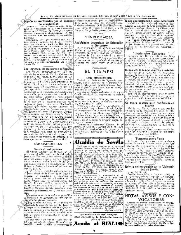 ABC SEVILLA 23-09-1950 página 16