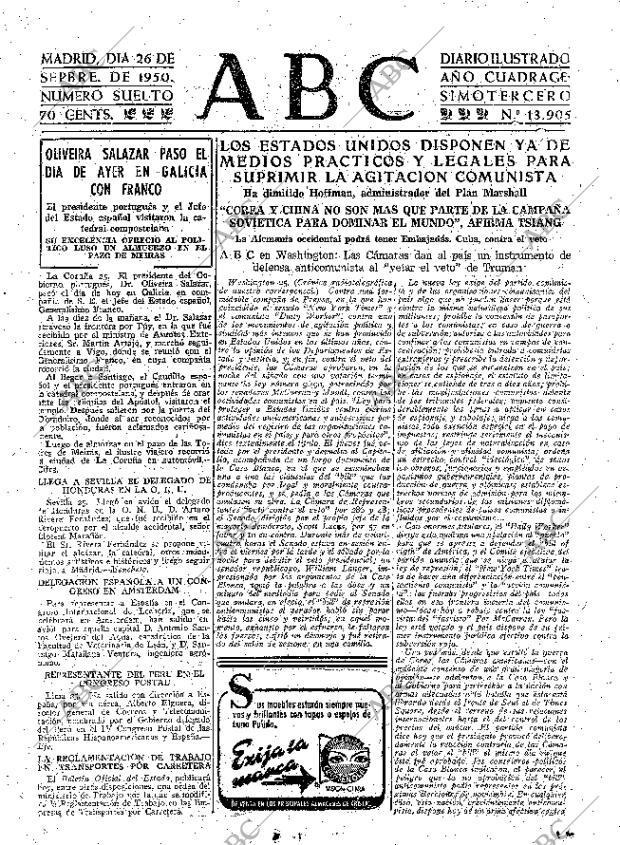ABC MADRID 26-09-1950 página 15