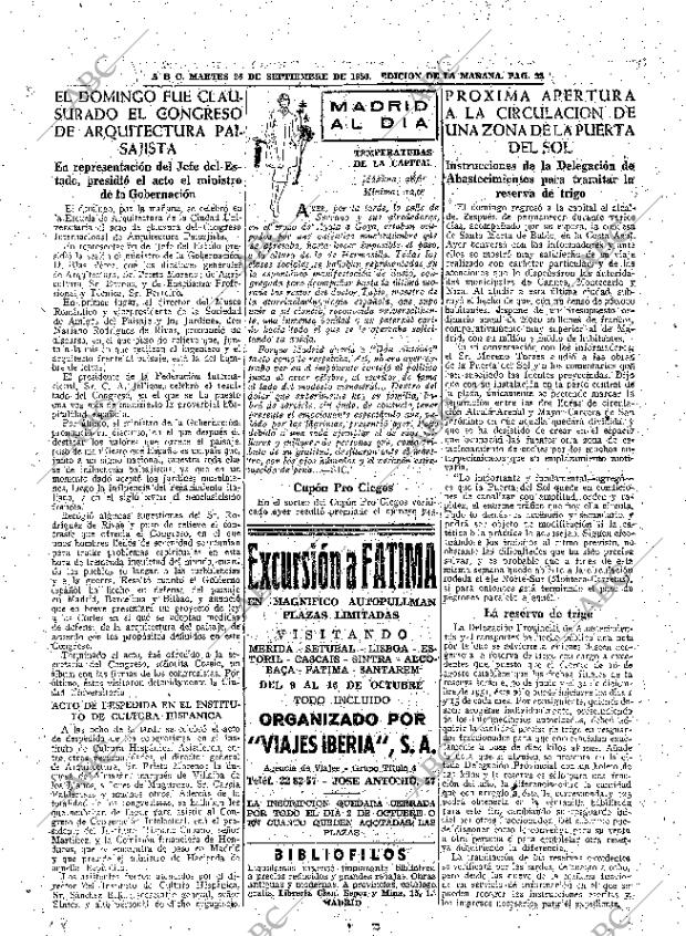 ABC MADRID 26-09-1950 página 22